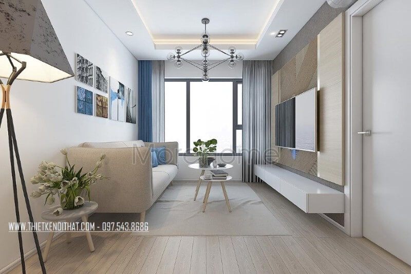 Khách hàng thích lựa chọn bộ sofa bọc vải hiện đại để trang trí căn hộ chung cư của họ.