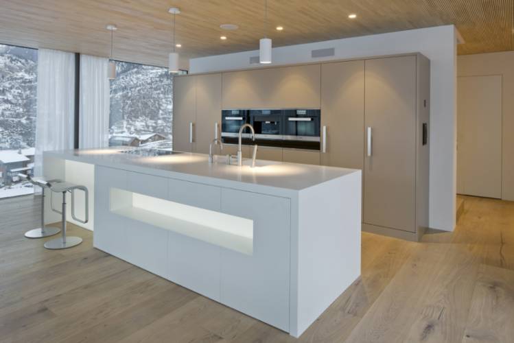 Đá nhân tạo trong thiết kế nội thất