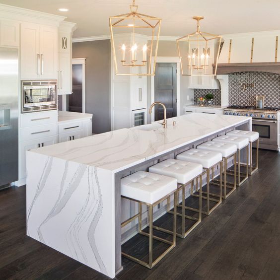 Đá nhân tạo làm mặt bếp