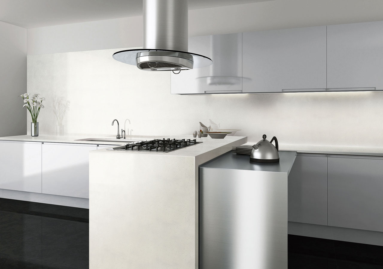 Đá nhân tạo làm mặt bếp