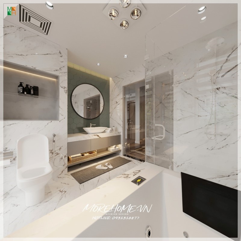 đá ốp nhà tắm Solid Surface